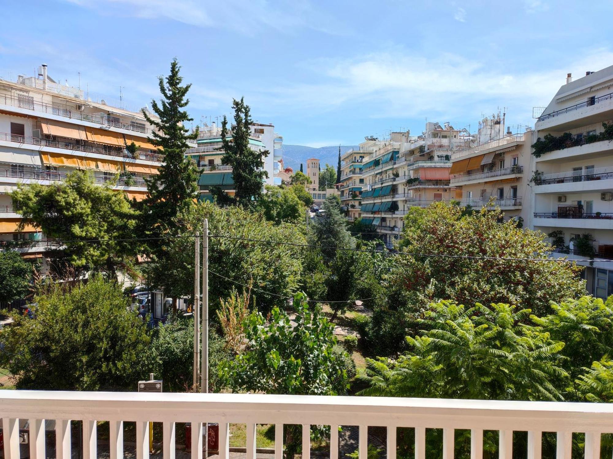Vironos Extra Bright Apartment - Front Park And Monastery Atene Esterno foto